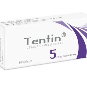 Tentin-5mg Dexamphetamine 30 tabletten ( Ritalin )